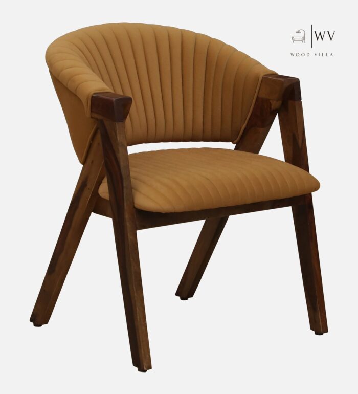 Wood Arm Chair In Provincial Teak Finish - Image 2