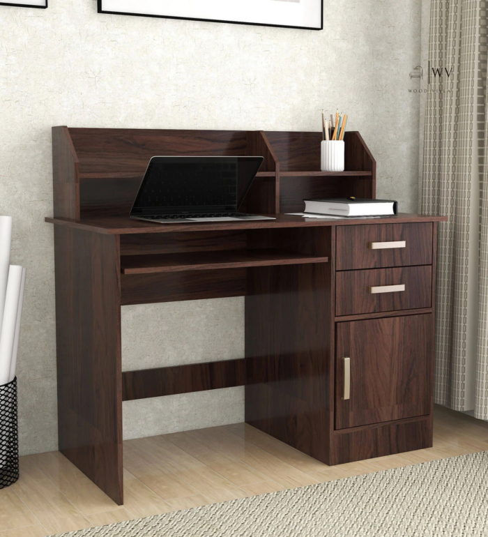 Computer Table in Columbia Walnut Finish