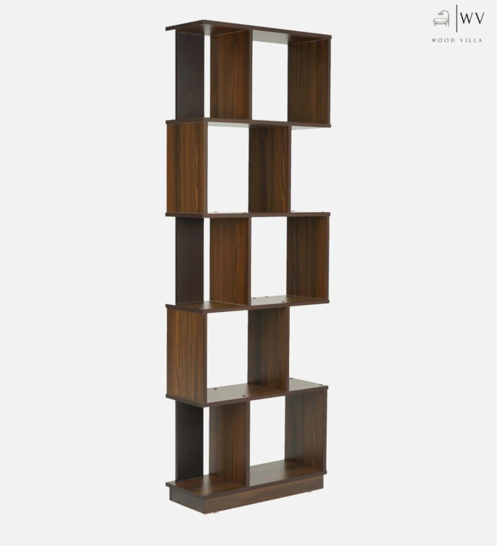 Checkers Large Book Shelf In Classic Walnut Finish - Image 3