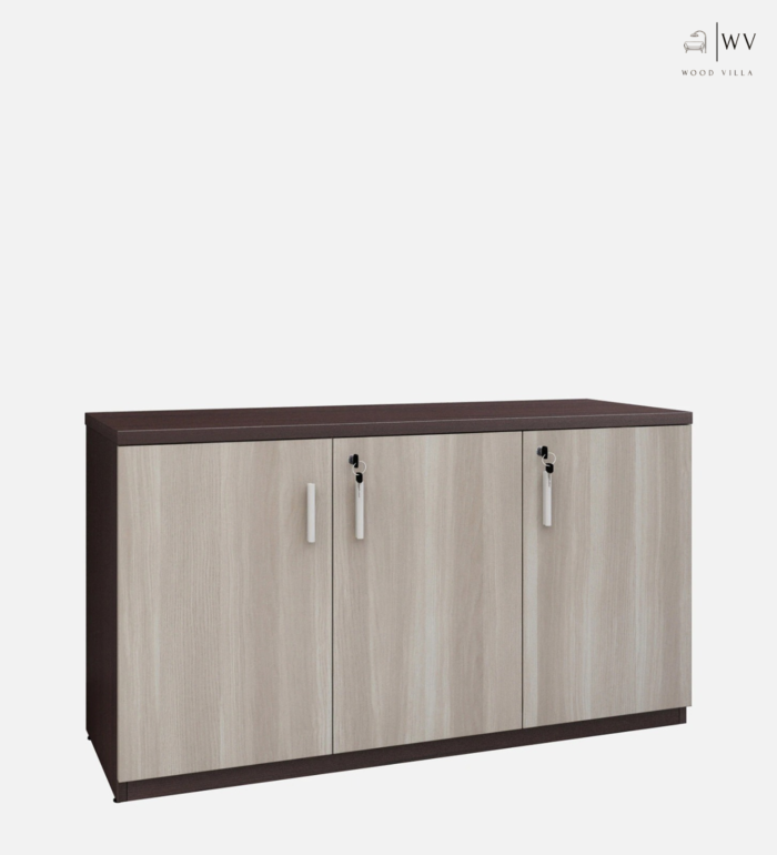 Alston File Cabinet in Balliness Pine & Cloud Ash Finish - Image 3