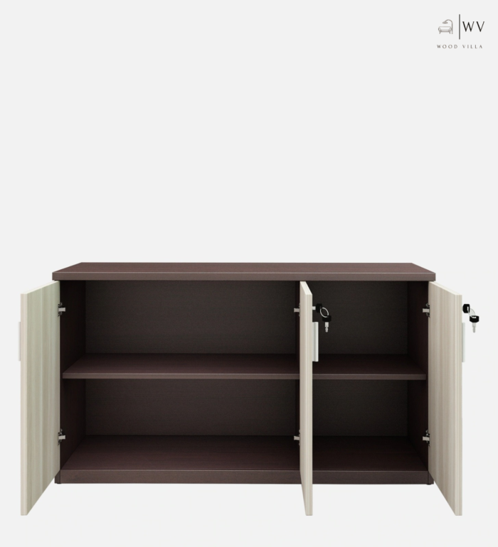 Alston File Cabinet in Balliness Pine & Cloud Ash Finish - Image 4