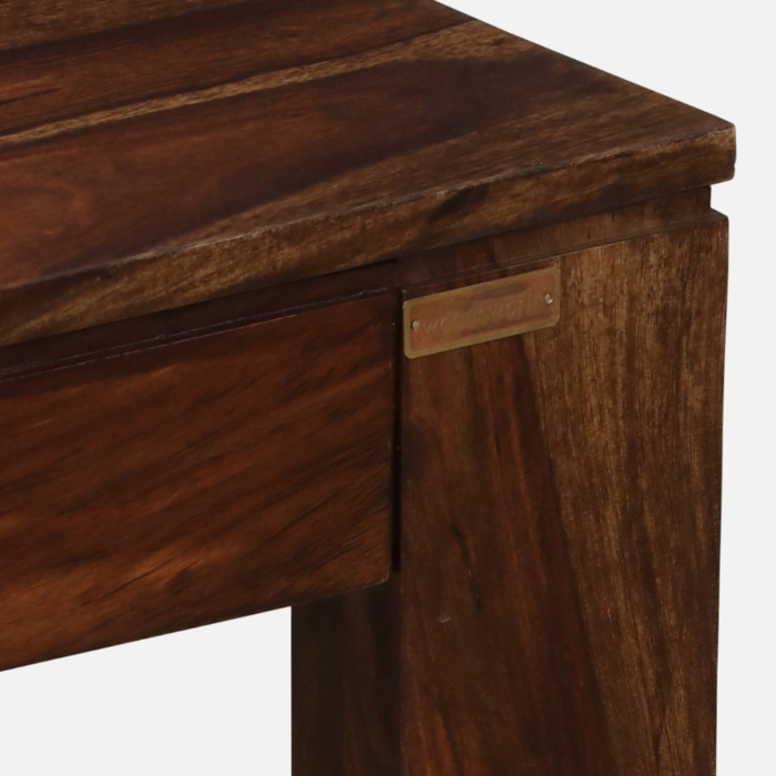 Segur Sheesham Wood 2 Seater Dining Set In Provincial Teak Finish - Image 4